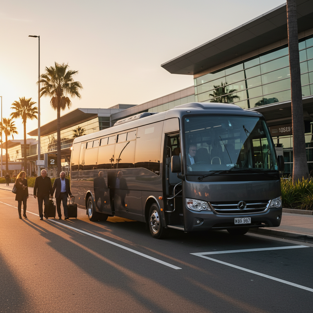 Minibus in Melbourne