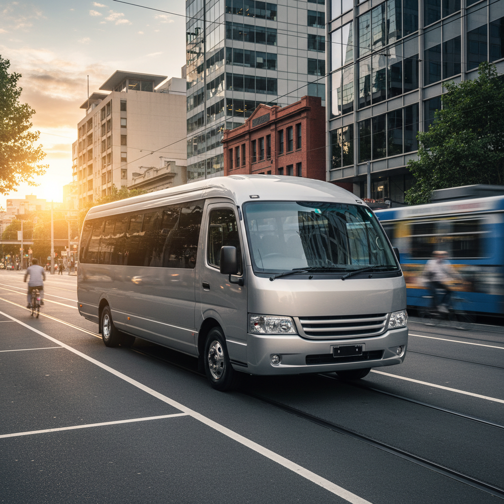 Minibus in Melbourne