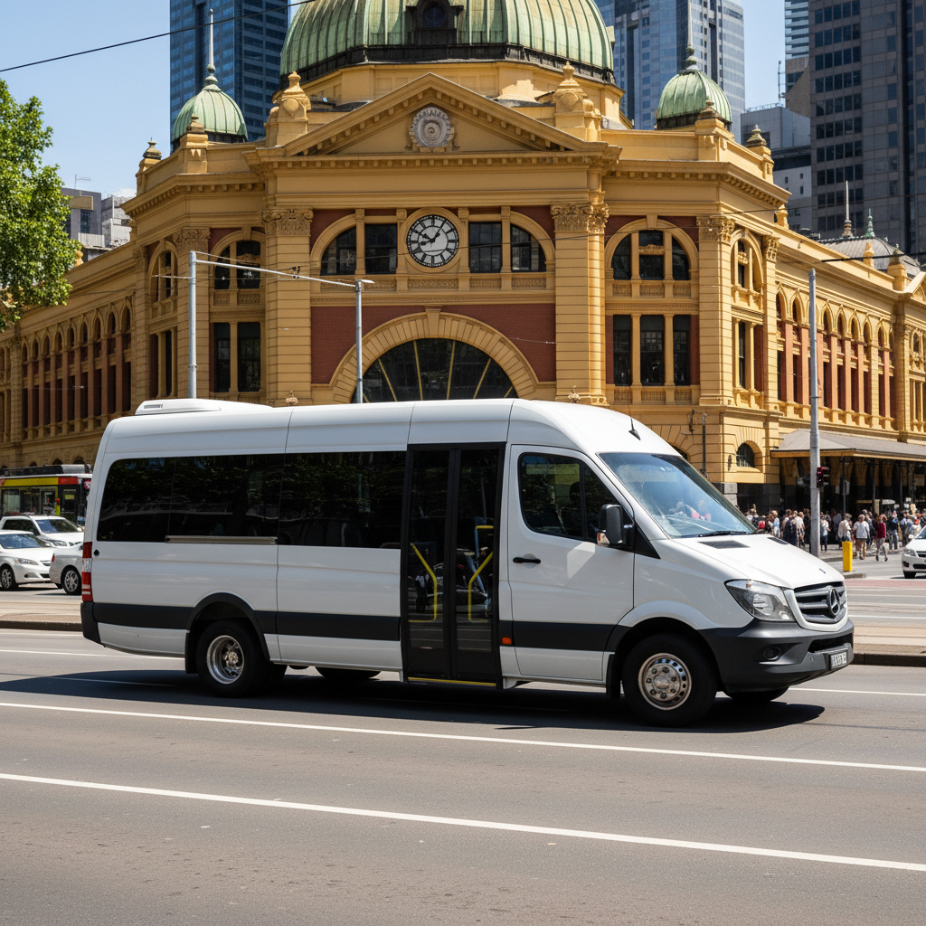 Minibus in Melbourne